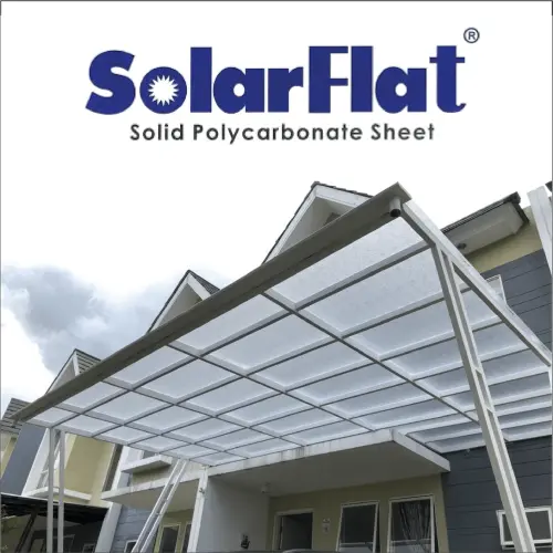 Kanopi Solarflat 3 mm  ungaran